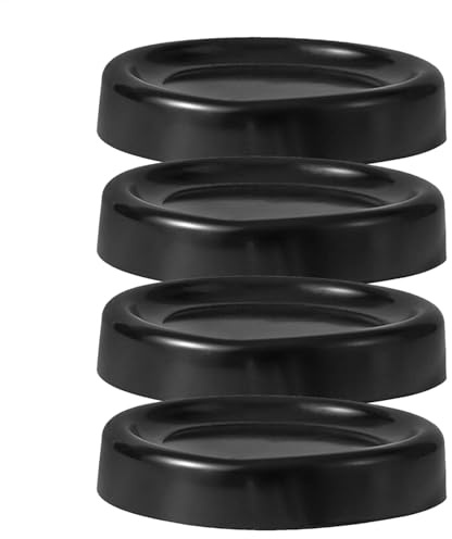 Vibrationsrate für Waschmaschinen – Vibrationsdämpfer Set | Waschmaschinenfüße, geräuschreduzierend, rutschfest, für Waschmaschine und Trockner,