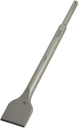 SDS Plus Chisel Set – Precision Chromium-Vanadium Steel for Concrete, Brick & Masonry – Flat, Pointed & Gouge Options – 250mm Rotary Hammer Attachment (Flat Chisel – 40x14x250mm)