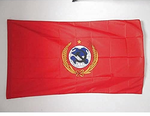 AZ FLAG Bandiera Repubblica Sovietica Cinese 1931-1937 150x90cm - Bandiera Cina SOCIALISTA 90 x 150 cm Foro per Asta