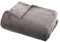 Atmosphera - Plaid - Flanelle - Gris - 130x180 cm
