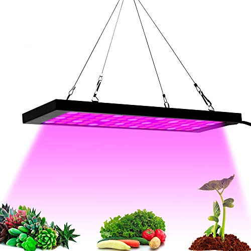 Led Grow Lights for Indoor Plants 40W Lamp Plant Aquarium Lighting Full Spectrum 75LEDs Grow Lamps for Garden Flowering Hydroponics Grow Tent