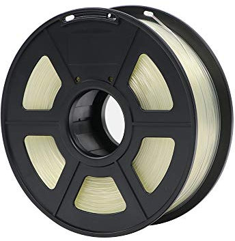 FAN-MING-N-3D, Druckmaterial PLA-Filament 1,75 mm, Kunststoff, 3D-Drucker, 1 kg/Rolle, 28 Farben, optionales Gummi-Verbrauchsmaterial für Mega i3 durchsichtig