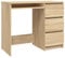 vidaXL Schreibtisch mit 3 Schubladen Computertisch Bürotisch Arbeitstisch Laptoptisch PC Tisch Büromöbel Sonoma-Eiche 90x45x76cm Holzwerkstoff