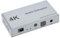 HDMI Switch 4K HDMI Splitter, 2 in 1 Out 2 X 1 HDMI Audio Extractor Distributor,2 to 1 HDMI Audio Converter Adapter Splitter with Optical spdif + 3.5mm Jack