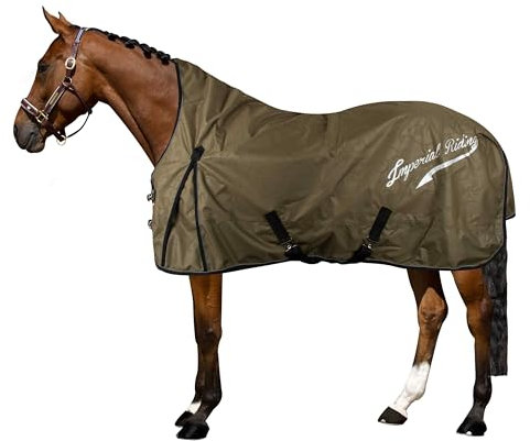 Imperial Riding Outdoordecke IRHSuper-Dry 100gr, Olive Green, 165