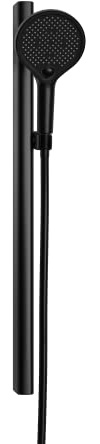 Bernstein Brauseset BS401 Duschstange mit Handbrause Schwarz