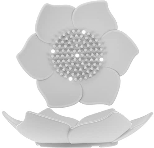 FOMIYES 2st Seifenschale Aus Silikon Seifenhalter Für Duschwand Seifenschale Kunststoff Süße Seifenschale Halter Für Seifenablauf Seifenstückhalter Kieselgel Reisen Wanne Veranstalter