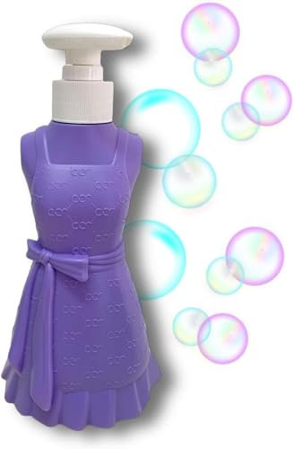 Portasapone Dispenser Damina Viola Glicine 300 ml Utilizzabile in bagno e in cucina Oggetto di arredo