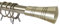 HOMEYA - Barra para Cortina Gruesa Extensible 70-120cm - Palo para Cortina Metal Chapado, incluye los soportes y kit de montaje, Barra Extensible Grosor de 29mm