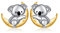 Koala Ohrringe Schmuck Geschenke für Frauen Mädchen 925 Sterling Silber Koala Bär Stud für Koala Liebhaber und empfindliche Ohren