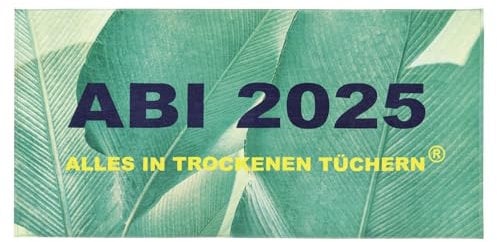 Egeria ABI 2025 Leaves Druck Abitur 75x150cm 100% Baumwolle Duschtuch Strandtuch