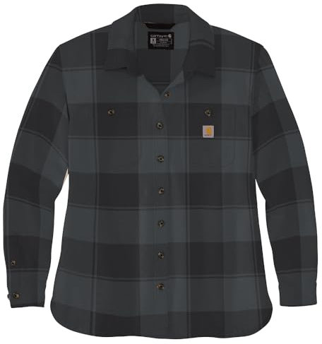 Carhartt Damen Plaid, Schwarz, Klein