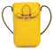 Kate Lee Damen Sac en Cuir Pochette Téléphone Zelie Jaune Tasche, gelb