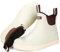 Stivali di gomma Uomini con Pelliccia Calda Foderata, Inverno Comodo Anti-Slip Gomma Half High Stivali invernali impermeabili Stivali da neve, Stivali da pioggia Scarpe di gomma Stivali da lavoro