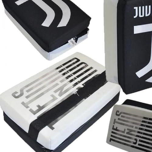Generico Cuscino da Stadio J*u*v*e*n*t*u*s* Calcio J*u*v*e* 25x16x7 Cm PS 04831