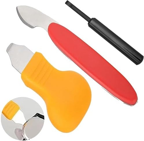 Fizzix 3 PCS Watch Back Cover Remover Tool Kit - Watch Repair Kit - Easy-to-Use - Essential Watchmaker Tools for Home Repairs