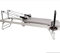 Generic, Pilates, Faltbarer Pilates Reformer, Pilatesmaschine, Grau, Stahl, ABS, PP, Schwamm