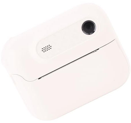 Sofortdruckkamera für Kinder, 48MP 1080p HD 6X Zoom Digitale Videokameras für Kleinkind, Tragbare Reisekamera Weihnachtsgeburtstag Geschenke Spielzeug (Beige)