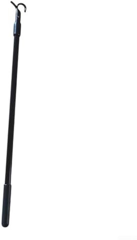 Techo multiusos para mango de abridor de ventanas, barra ajustable de 30 a 60 cm con ganchos para un fácil acceso