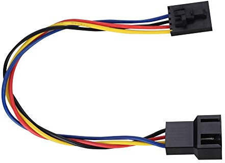 TOPINCN 5Pin to 4Pin Adapter Cable for, Dedicated Fan Converter Cable, 5Pcs Pack for Smooth Fan Operation