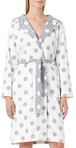 Short Stories Damen Bathrobe Bademantel, Beige (White Pebble 1948.0), 42 (Herstellergröße: L)