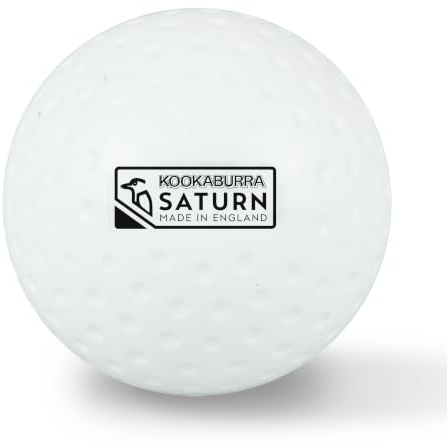 KOOKABURRA Dimple Saturnus hockeyboll, vit, en storlek