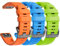 NotoCity für Garmin Fenix 5x/5x Plus/6x/6x Pro Armband, Quickfit 26mm für Garmin Fenix 7x/7x Pro/Fenix 3/3 HR/8 51mm, Uhrenarmband für Enduro 2, Instinct 2X, Epix Pro 51mm, Quatix 7x(3 Stück)