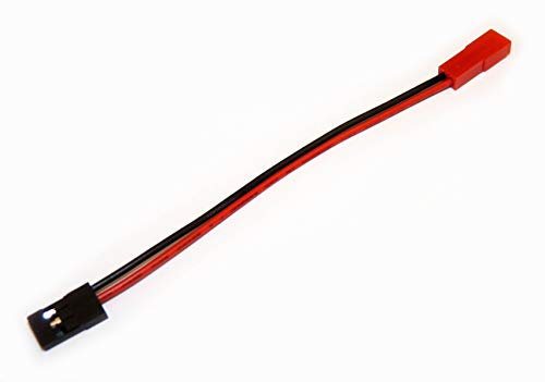 ikarex-shop 1x Adapter JST BEC Buchse auf Servo Stecker Adapterkabel RC Verbindung Servokabel