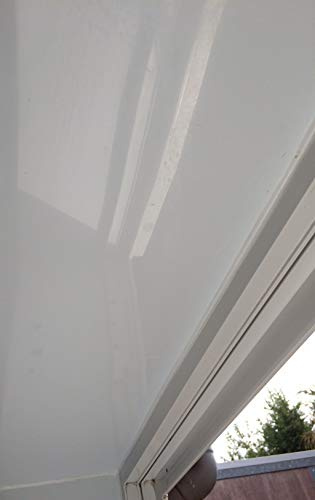 Fensterlaibungsplatte Fensterverkleidung aus Kunststoff. Eine echte All-in-one-Lösung gegen Schmutz und Schimmel im Fensterbereich 2000x140x2weiß/ matt