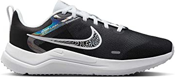 Nike Damen W Downshifter 12 PRM Sneaker, Schwarz-Weiss, 40.5 EU