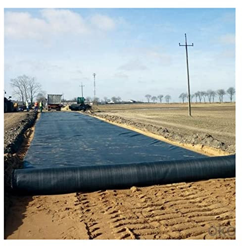 Unkrautvlies Gartenvlies Nicht gewebt Geotextil-Gewebe - 60cm/80cm/100cm/120cm/160cm breit Landschaftsgewebe Membrane sickerfähig, Unkrautbekämpfungs-Gewebe für Auffahrten/Grabenabläufe/Unterbau ( Col