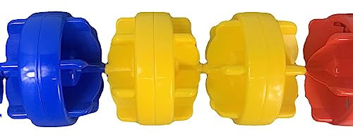 ZERVA Pool-Wege-Trennwände, Pool-Sicherheits-Trennwand, Bojen-Linien, Sicherheitsseile for in den Boden eingelassene Pools/Untiefen/Badezimmer im Freien (Size : 10m/32.8ft)