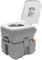 Portable Toilet with Level Indicator and CHH Piston Pump 3 Way Flushing with 5-Gallon Waste Storage Tank Leak Proof Deodorizetion Cassette Toilet Fit for RV Camping Boat