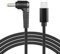 SinLoon Cable de carga de alimentación de 12 V tipo C a CC de 4,0 x 1,7 mm, cable de carga de extensión USB C macho a DC4017 macho para enrutador de 12 V, cámara, caja de TV