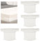 4X Attache Drap Housse, Bloque Drap Housse avec Bandes, Clip de Drap Fermeture par Elastique et Clip, Maintien Drap Housse Pour Protège-matelas, Couvertures, Literie, Tendeur Drap ousse Antidérapant