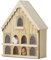 Odoria Puppenhaus Vogelhaus Wichtel Miniatur: 1/12 Maßstab Nistkasten Holz für Fee Garten Bauernhof Rustikal - Mini Modell DIY für Handwerk im Freien