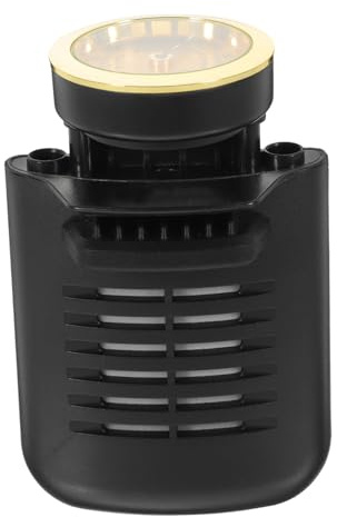 Gitarrenbefeuchter mit Feuchtigkeitsregelung für Akustikgitarre Schwarz | Dial Indikator Hygrometer, Silikonhülle mit Klemmdesign, Kunststoff Schaumstoff Elektronik, Einfache Pflege