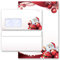 Briefpapier Sets Motivpapier Weihnachten Weihnachten, BRIEF AN DEN WEIHNACHTSMANN 100 Blatt Briefpapier + 100 passende Briefumschläge DIN LANG mit Fenster | Paper-Media