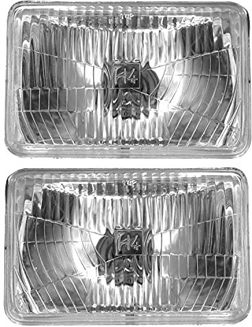 Tractor Headlights Assemblies with 12v Bulbs Competitive for David Brown | JD Tractor Lights 7600 7700 7800 7610 7710 7810 6100 100 6200 6200 6300 6400 6400 6506 6600 Tractor Lights Lens Color Clear