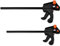 Quick Grip Bar Clamp Ratchet, Adjustable Woodworking Hardware for Carpenters with Quick Release Lever (300mm)