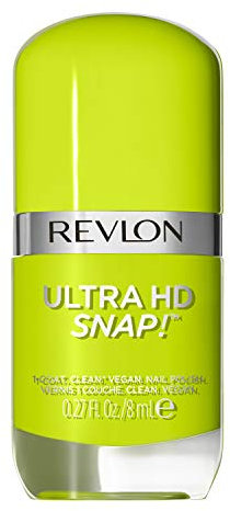 Revlon Vernis à ongles Ultra HD Snap - Formule végétalienne longue durée - Séchage rapide et couverture complète en une couche - 8 ml - Bright Side (003) - Unisexe