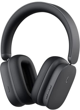 Baseus Bowie H1 Bluetooth Earphone Wireless Headphones BT 5.2 with ANC, Gray (NGTW230013)