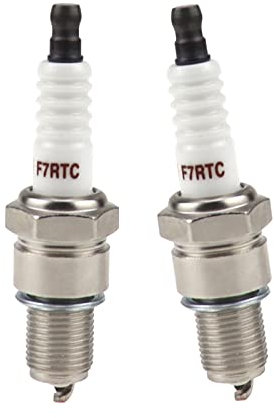 F7RTC Candele Candele di Accensione per Auto Compatibile con Vari Decespugliatori, Tosaerba, Generatori di Corrente,ecc.
