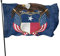 Flaggen 90X150cm Texas-Flagge Garten Flagge Wetterfeste Fahne Mit Metall-Ösen Haus Hof Flagge Für Draußen Garten Bar