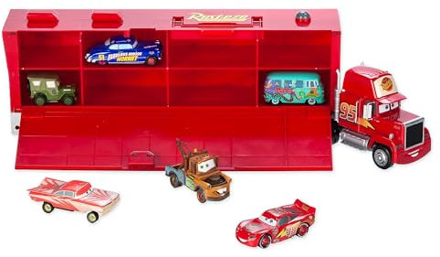 Disney Store Ensemble de Jeu Camion Transporteur Mack, Disney Pixar Cars