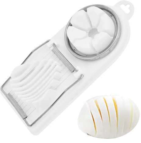 Tagliauova sode economiche - utensile da taglio di precisione, taglierina multifunzione | Fette orizzontali Facile applicazione Tagliauova bollita per cucina ristorante e colazione