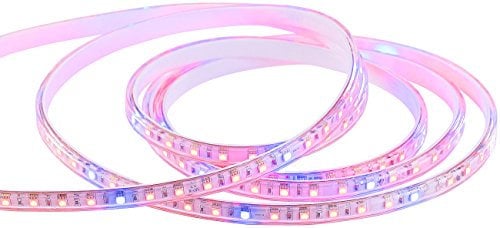 Lunartec LED Pflanzenlicht: LED-Pflanzen-Wachstums-Streifen, 150 rote & 30 Blaue LEDs, 3m, kürzbar (Pflanzenlicht Streifen, Band, Strips Pflanzenlampe)