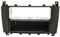 tomzz Audio 2434-046 Radioblende Metallschacht kompatibel mit Mercedes C-Klasse W203 S203 CLK Facelift CLC G-Klasse schwarz