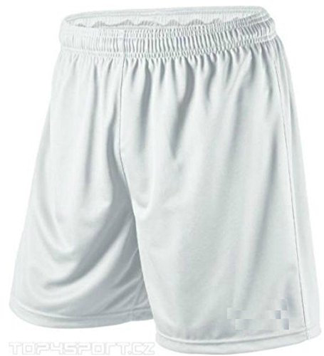 Mens Sport Shorts Football Gym XS - S - M - L - XL - XXL (Medium, White)