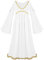 iEFiEL Weihnachtsengel Kostüm Mädchen Engel Kostüm Kinder Mittelalter Kleid Renaissance Kostüm für Weihnachten Halloween Fasching Party Verkleidung Weiß 128-140